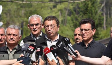 TİRYAKİ: YANGIN ÇOK BÜYÜK ALANDA ETKİLİ OLMADI